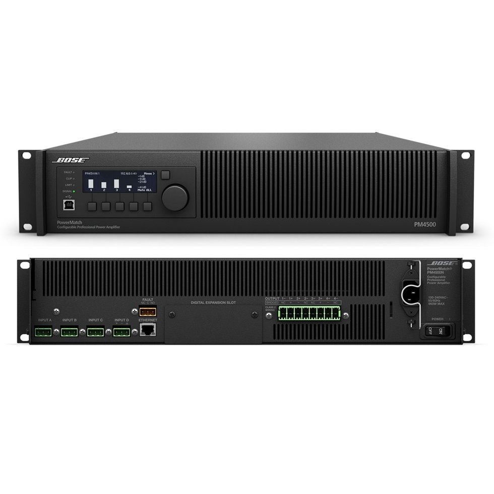 Bose PowerMatch PM4500N Amplifier - Side View